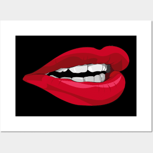 lips Posters and Art